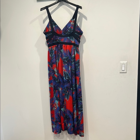 Sofia by Sofia Vergara Red and Blue Maxi Dress - Picture 4 of 5